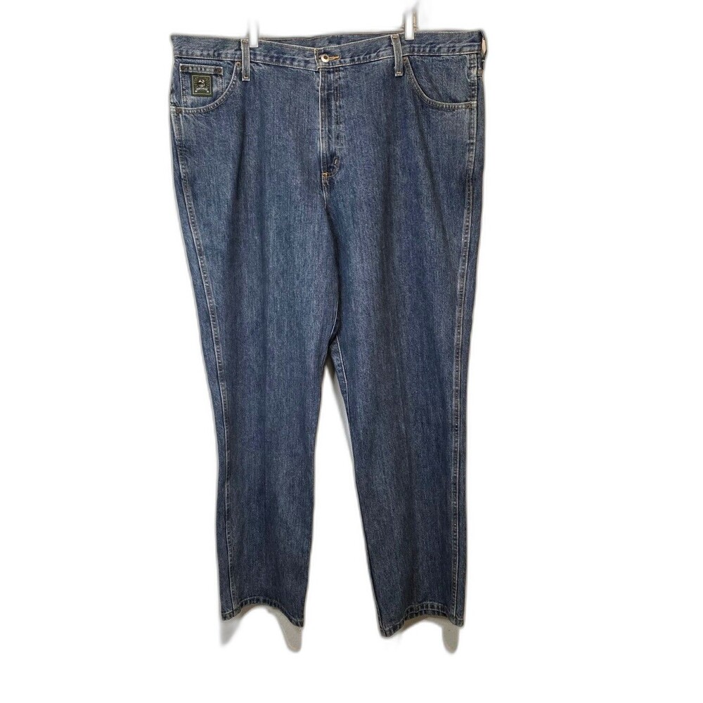 Cinch Green Label Jeans Relaxed Fit Straight Leg Medium Wash Men's 44 X 32